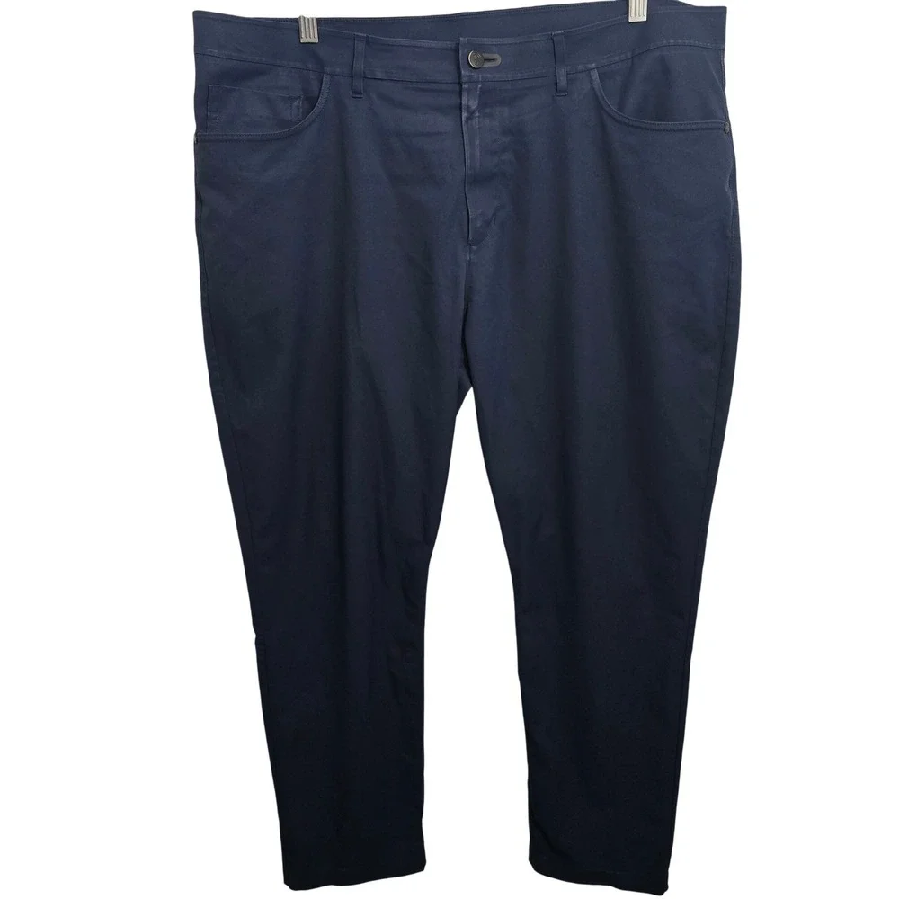 Public Rec All‎ Day Every Day Pants Mens 40x30 Navy Blue Performance Trousers